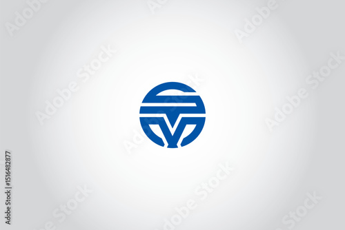 SM Letter Circle Logo