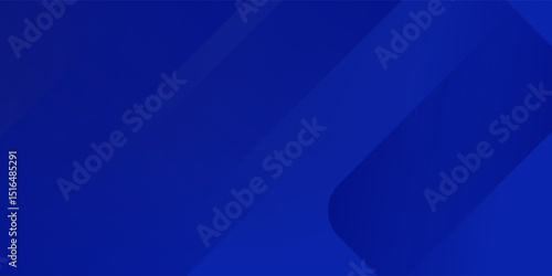 Abstract blue background with glowing geometric lines. Modern blue gradient square shape design. Futuristic technology concept. Suit for brochure, corporate, website, poster, banner, cover modern