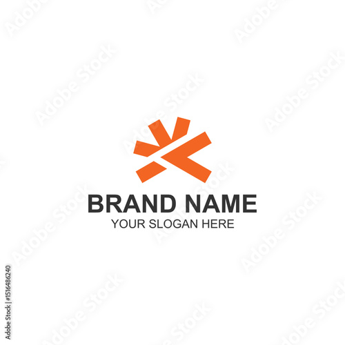 Free Download letter k logo design for business or brand identity with creative illustration - GFXLoad