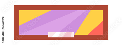 Picture museum gallery exhibit cartoon