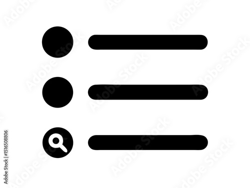 Explore our collection of sleek, intuitive search interface icons designed