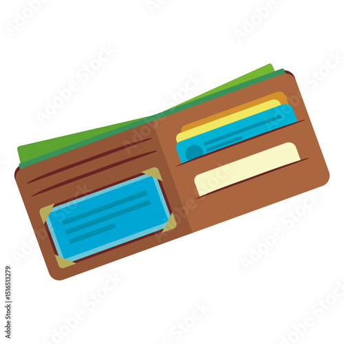 Open wallet icon