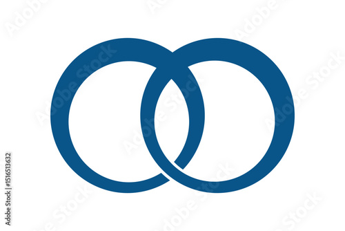 Wedding, marriage, love rings icon. Engagement rings, wedding ring vector illustration of love and marriage symbols, perfect for wedding invitations, romantic designs, and jewelry branding. 
