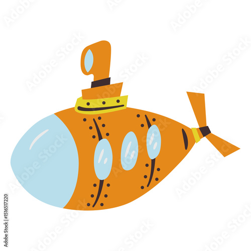 Submarine flat vintage