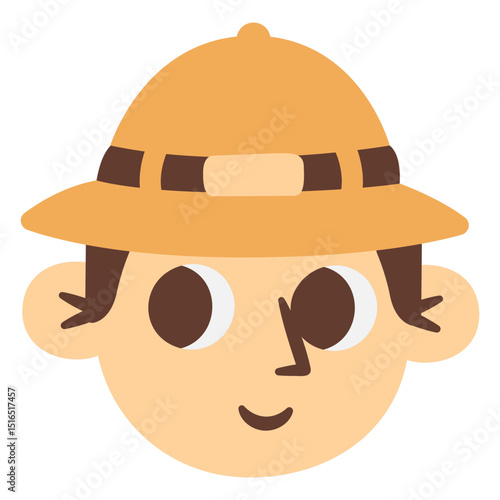 A man set out on a safari expedition   