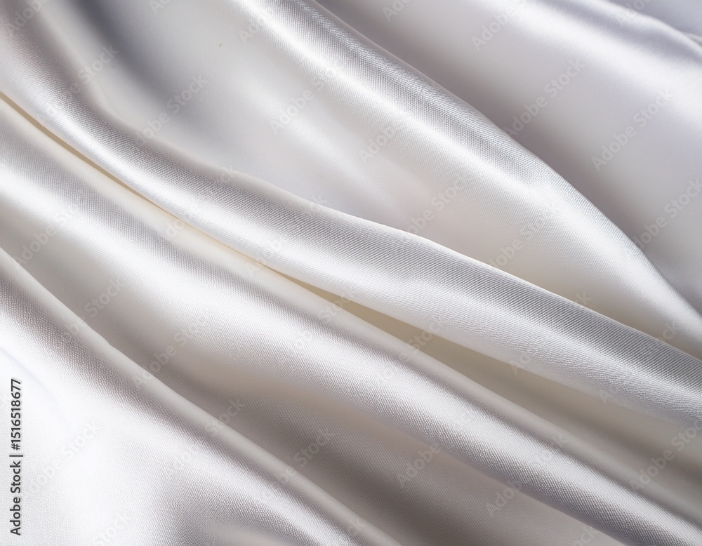 Obraz premium white silk background