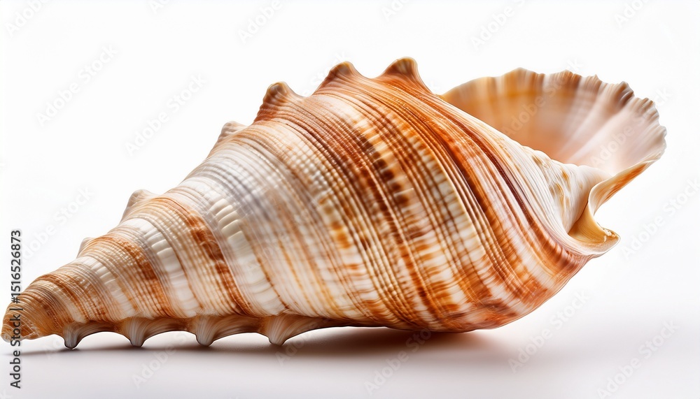Obraz premium sea shell isolated on white