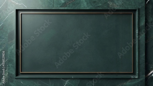 Fototapeta Naklejka Na Ścianę i Meble -  Black sign is on a wall made of bricks