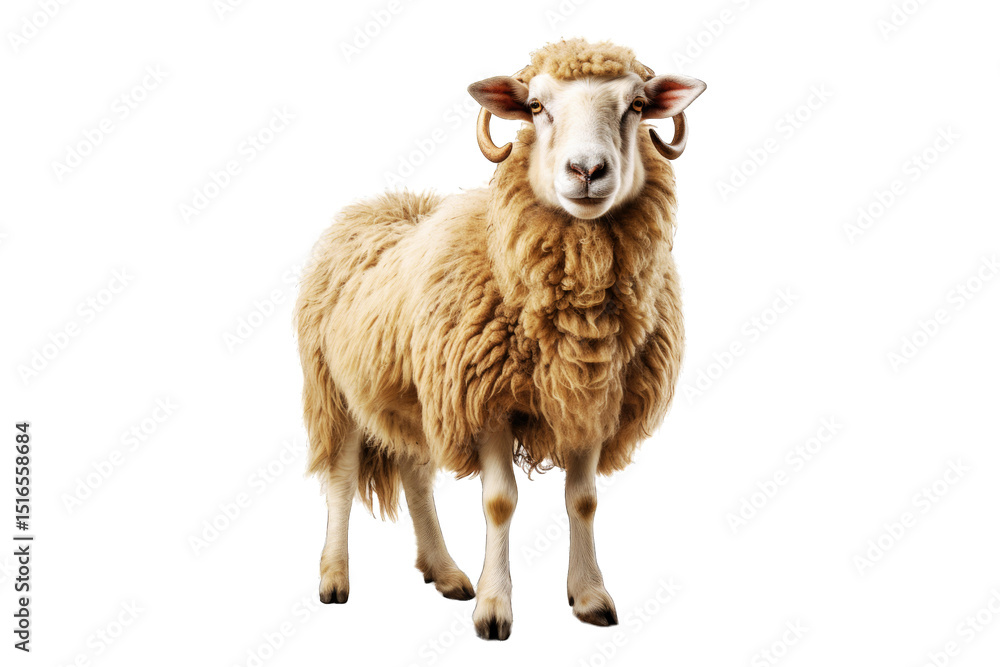 Fototapeta premium Sheep (JPG 300Dpi 10800x7200)