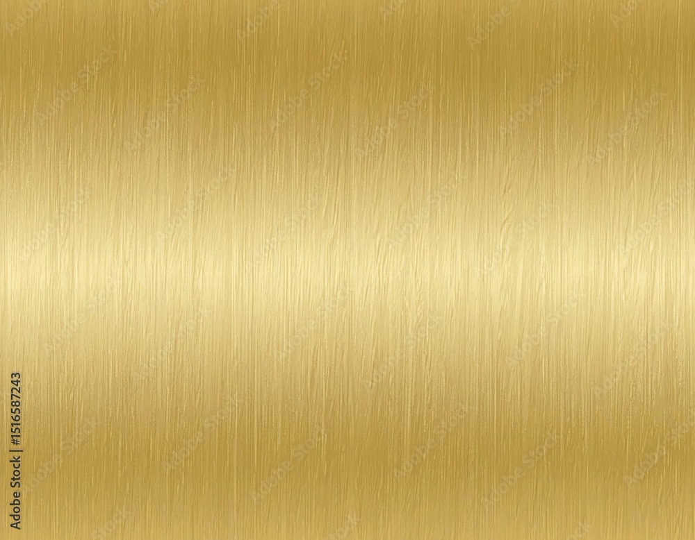 Fototapeta premium Polished brushed golden surface background