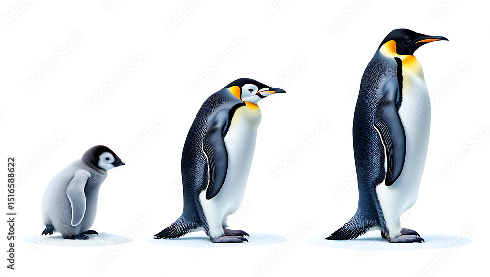 Obraz premium penguin growth