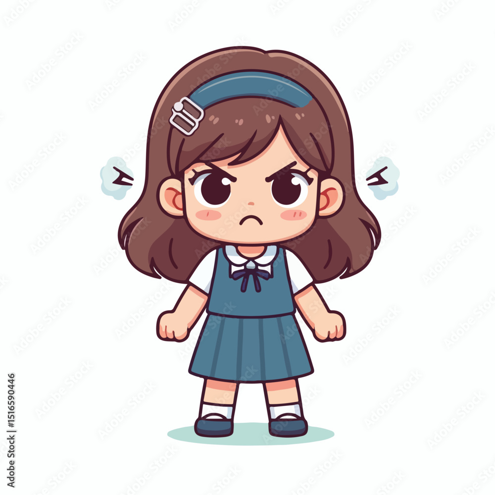 little girl is angry little girl is angry