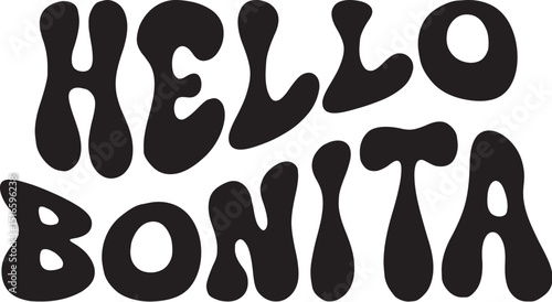 Vector Hello Bonita