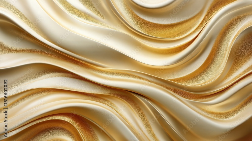 Fototapeta premium Abstract Golden Fabric Texture