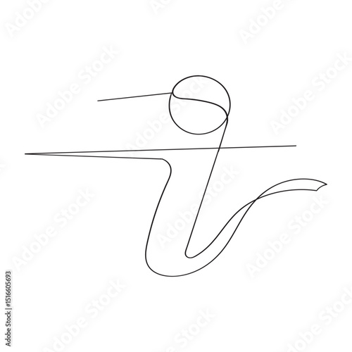  continuous line drawing instructions icon template