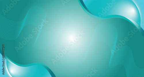 Sky blue with waves victor background