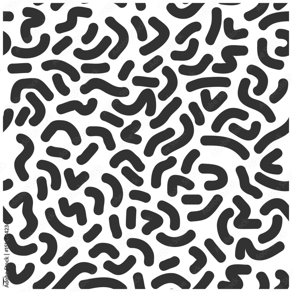 Seamless Geometric Pattern. Abstract Memphis Doodle Lines, Irregular Shapes, Oriental Vector Backgrounds, Modern Minimalist Textures and Swatches Set Seamless Geometric Pattern. Abstract Memphis Doodle Lines, Irregular Shapes, Oriental Vector Backgrounds, Modern Minimalist Textures and Swatches Set