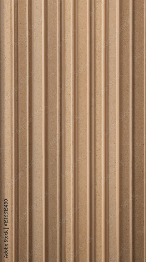 Obraz premium Grainy vertical texture showcasing layered tones in warm shades of brown