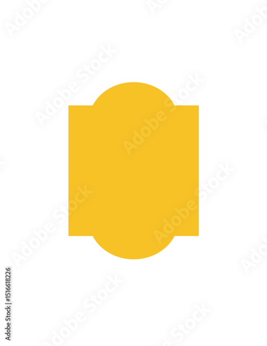 Fancy Rounded Rectangle Label Shape