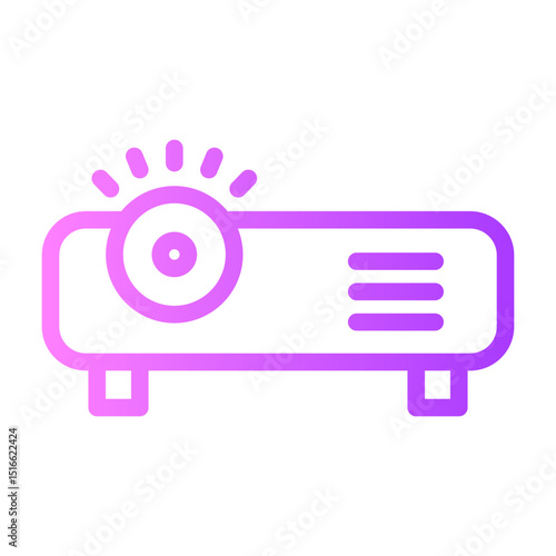 projector gradient icon