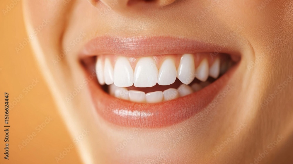 Fototapeta premium Radiant Smile Healthy Teeth.