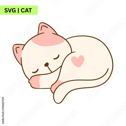 A charming logo design incorporating a cartoon cat with oversized eyes and a whimsical smile, representing a fun cat rescue organization.