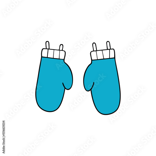baby socks hanging on rope