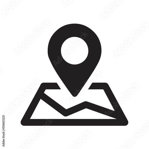 Location Pin on Map Icon