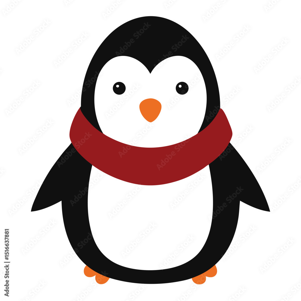 Obraz premium penguin in winter
