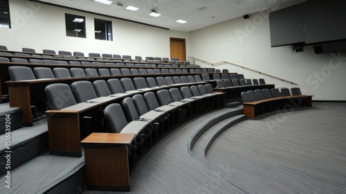 Modern Auditorium Seating Design.