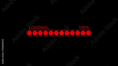 Wallpaper Mural Minimalist Loading Screen with Progress Bar Animation, Simple Loading Progress Bar Loop Torontodigital.ca