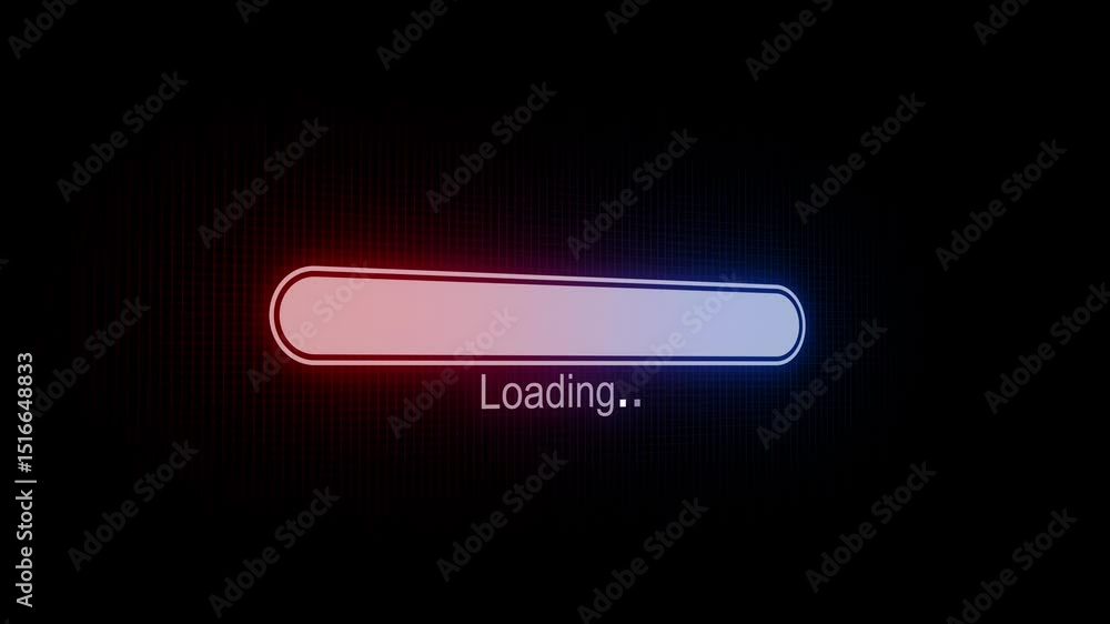 Digital Elegant Loading Animation Bar, Sleek Animated Progress Bar, Animated Progress Bar with Light Effects Digital Elegant Loading Animation Bar, Sleek Animated Progress Bar, Animated Progress Bar with Light Effects