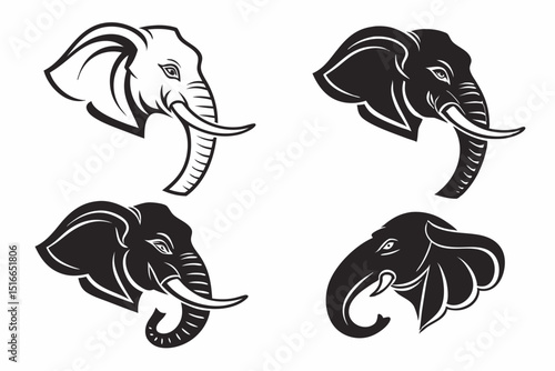 vector illustration of a horse