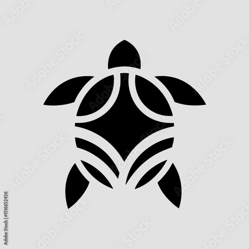 Surfer turtle mascot in flat colorful design vector illustration