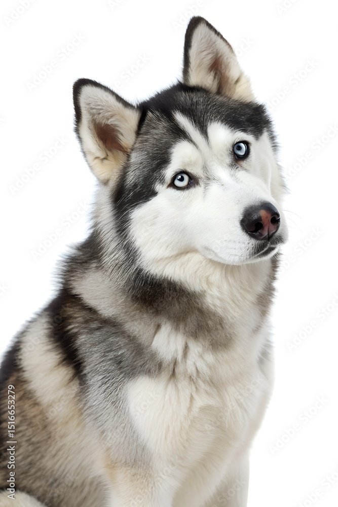 siberian husky puppy isolated siberian husky puppy isolated