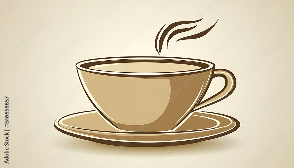 Warm cup of coffee Warm cup of coffee