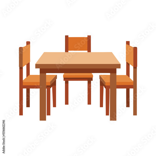 table and chairs