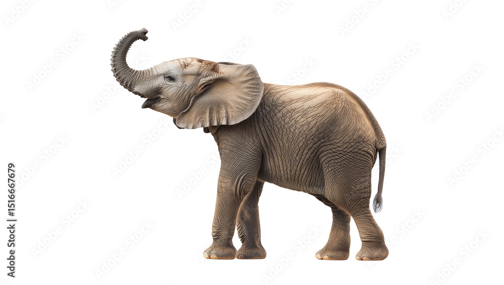 Obraz premium Young elephant portrait