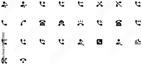 Set of Phone Calls icons