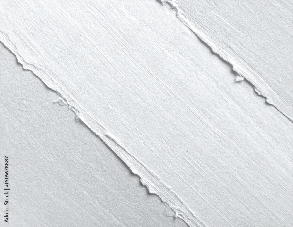 Obraz premium White paper close view texture, rough paper background