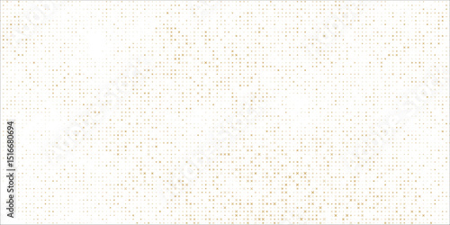 Gold falling down confetti background. Repeated golden dotted glitter pattern. Yellow, orange and golden dots wallpaper.