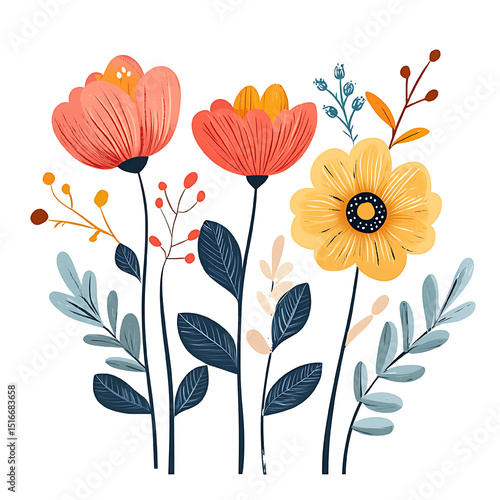 Wallpaper Mural flowers i bunch png Torontodigital.ca