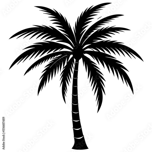 palm tree silhouette