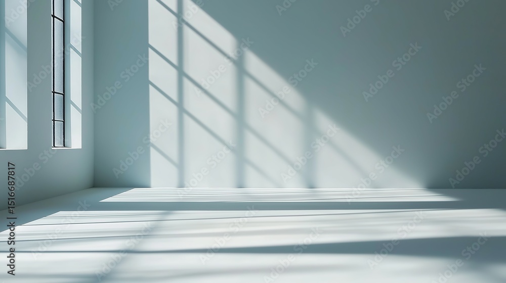 Fototapeta premium Minimalist gradient surface with abstract negative space, embodying simplicity and modern elegance