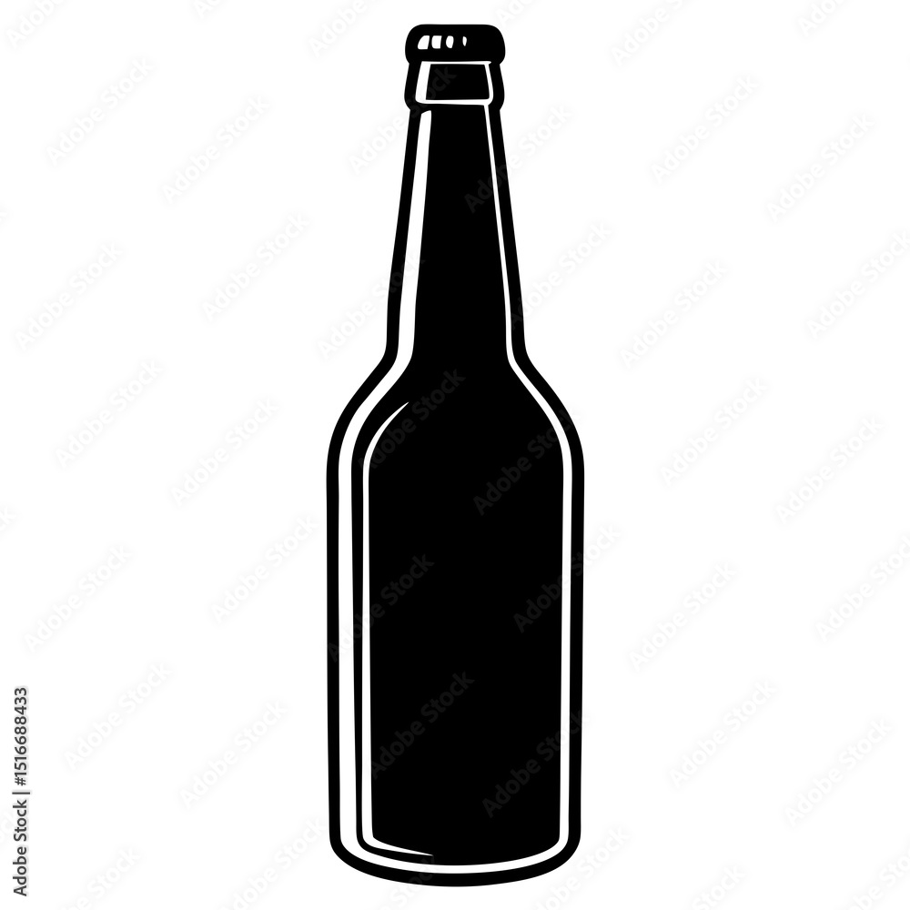 beer bottle isolated on white beer bottle isolated on white