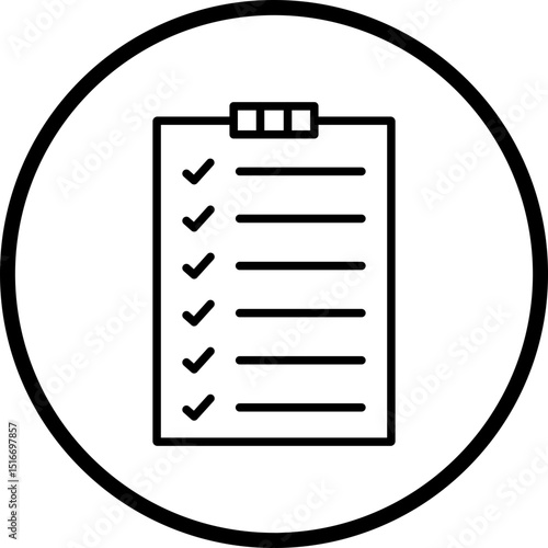 List Line Icon Style