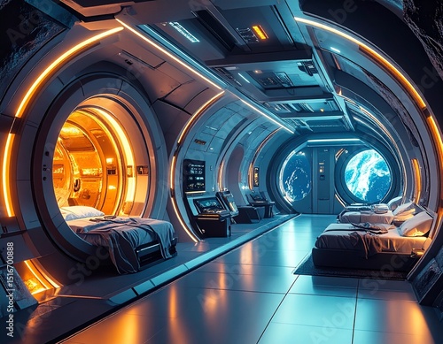 luxurious underground bunker high tech security modern aesthetics