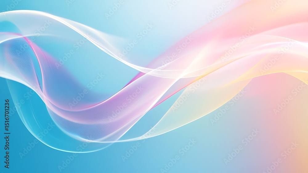 Abstract flowing lines, soft colors Abstract flowing lines, soft colors