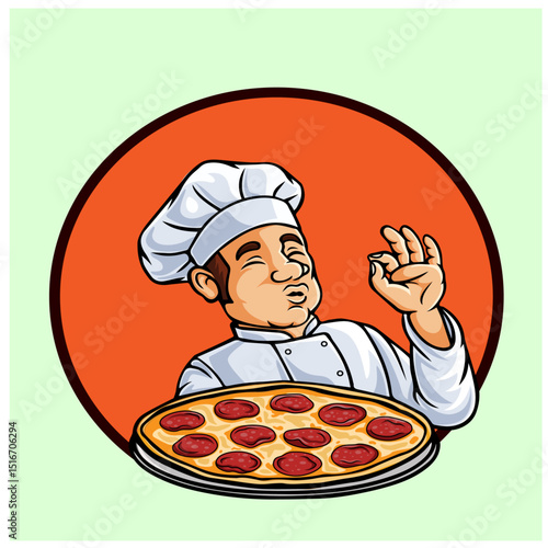Cartoon Chef Vector Set 2