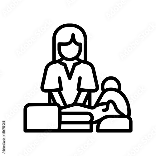 Deep Tissue Massage  icon